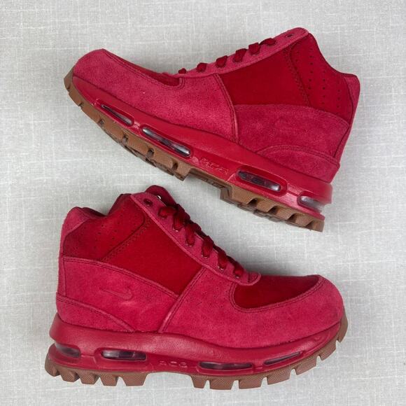 🎈 2016 Nike Air Max Goadome “Gym Red” 4Y - Picture 2 of 6